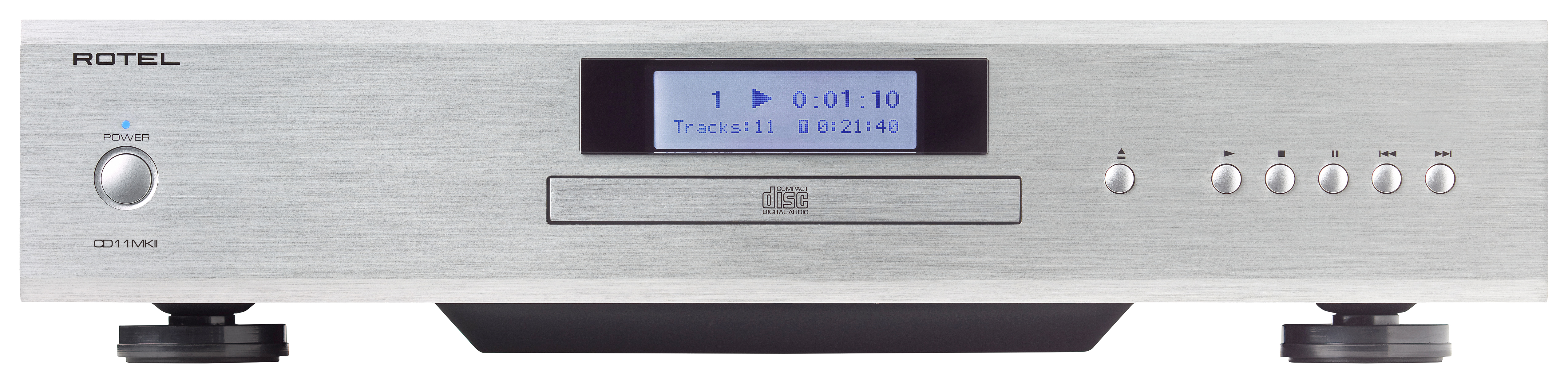 ROTEL CD11MKII CD Player (Silver), product image from Hifiheaven