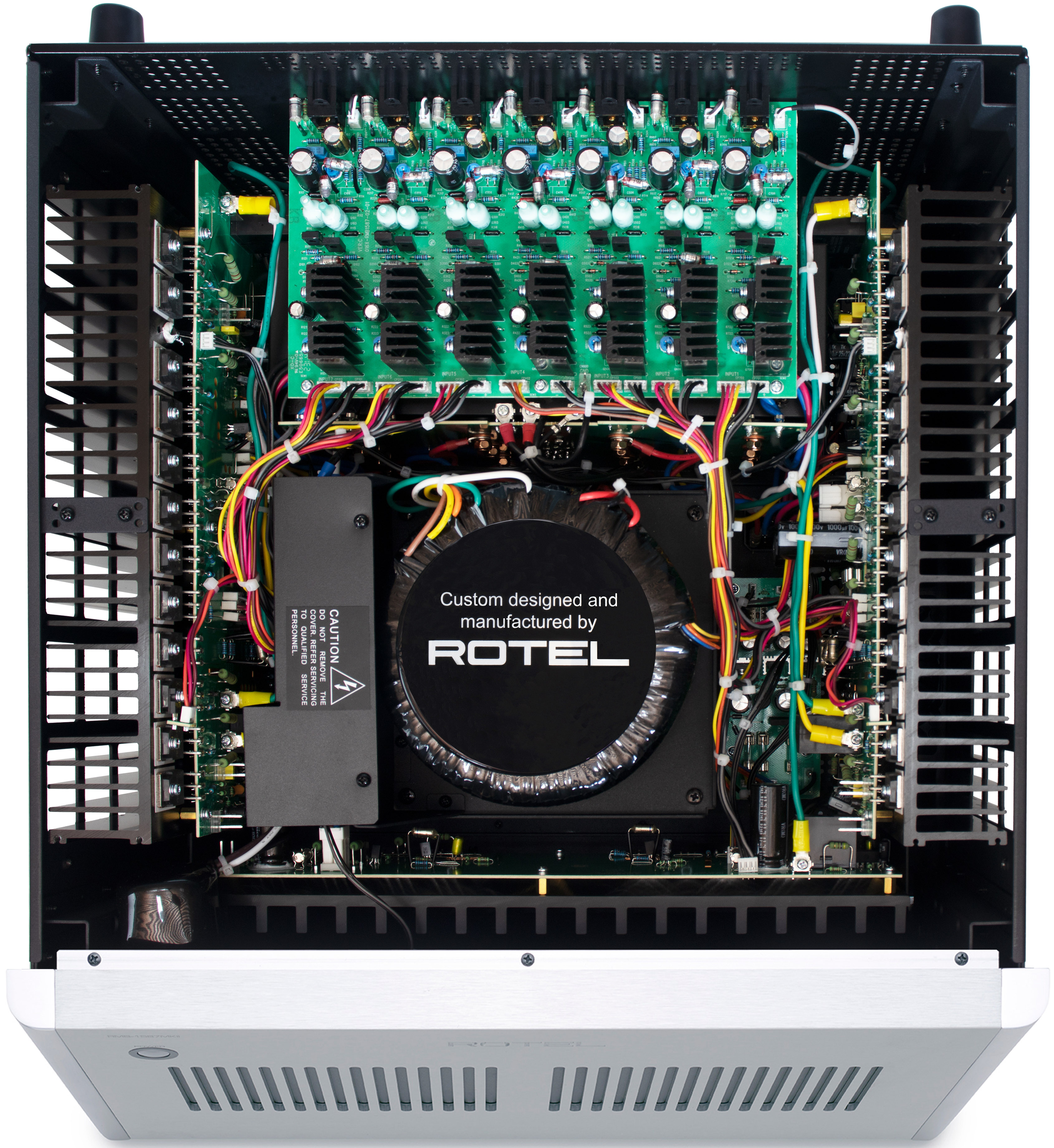 ROTEL RMB-1587MKII 7-Channel Power Amplifier (Black) - Image 3