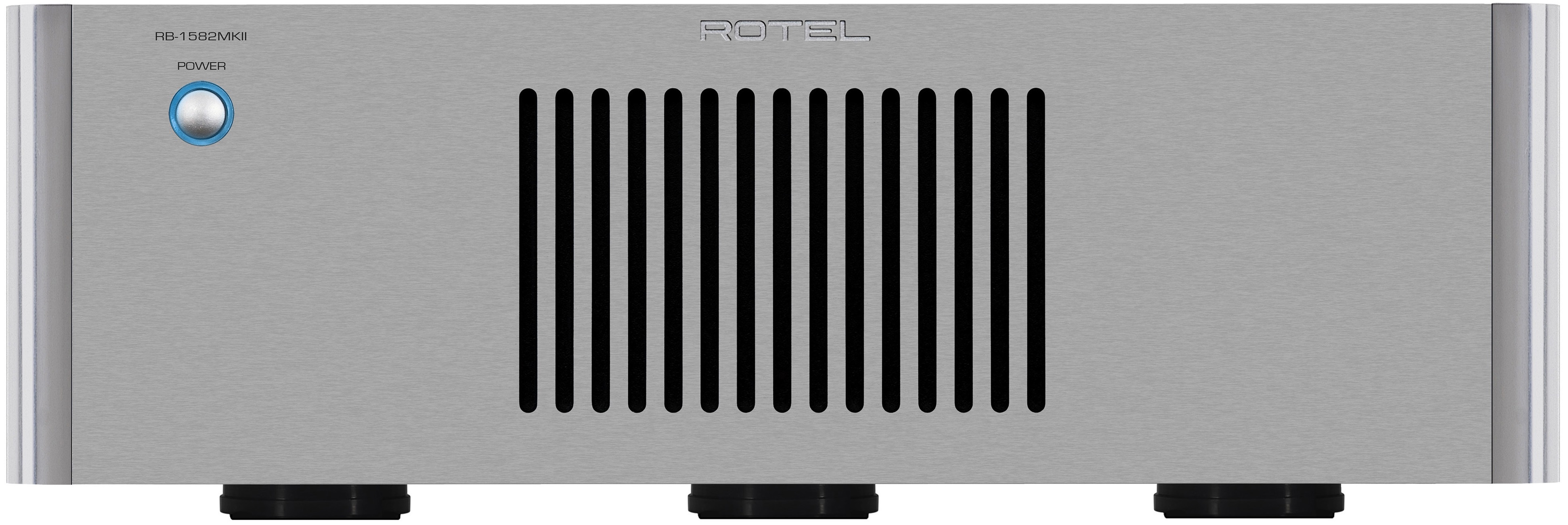 ROTEL RB-1582MKII Stereo Power Amplifier (Silver), product image from Hifiheaven