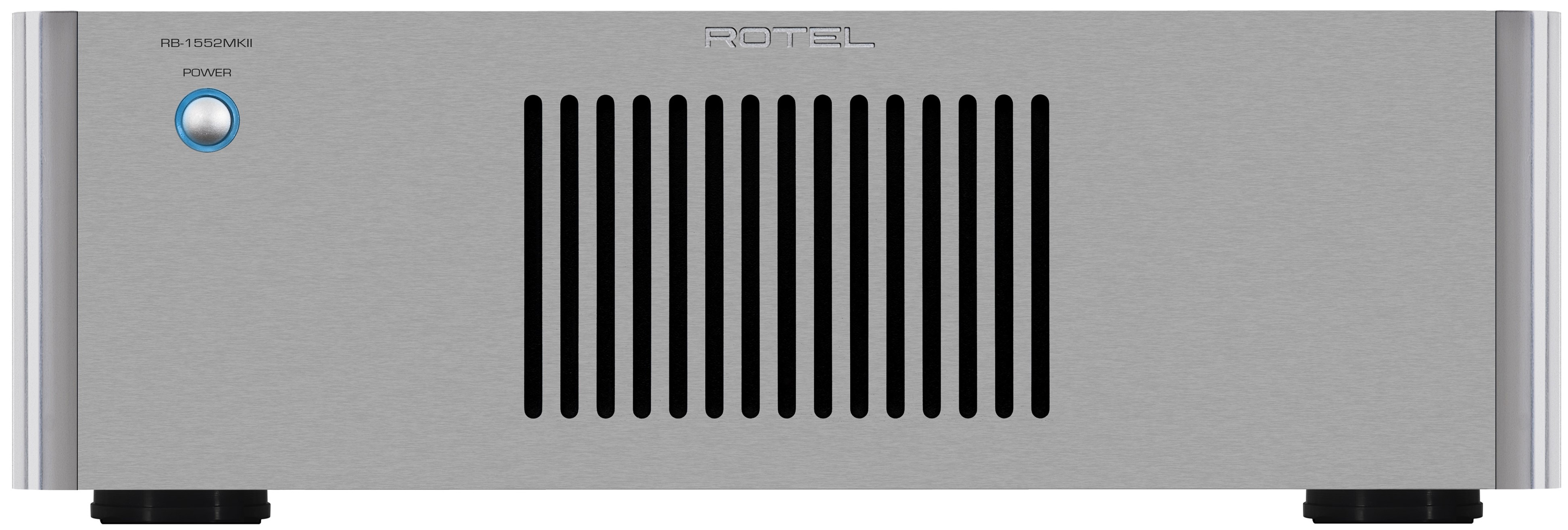 ROTEL RB-1552MKII Stereo Power Amplifier (Silver), product image from Hifiheaven