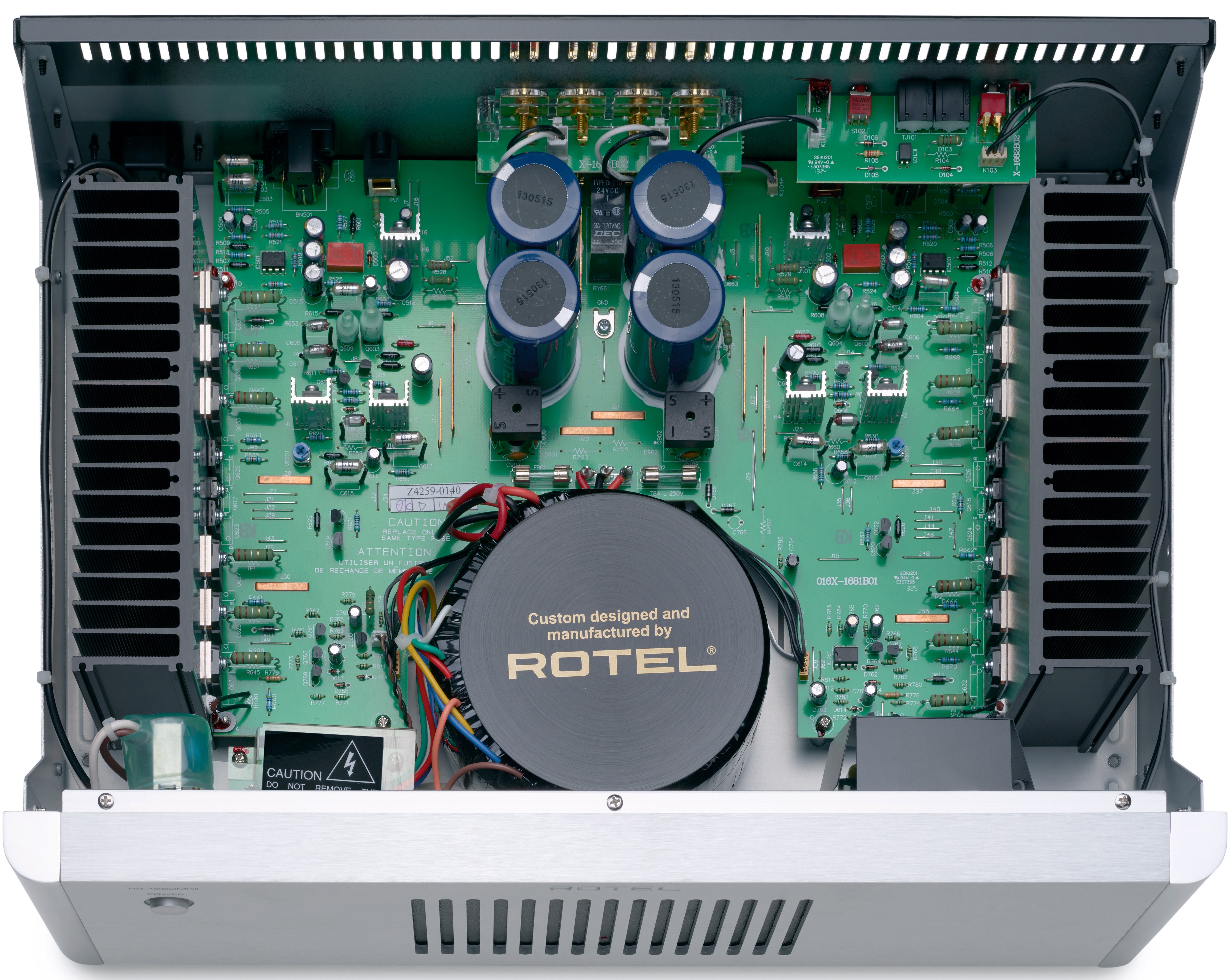 ROTEL RB-1552MKII Stereo Power Amplifier (Silver) - Image 3