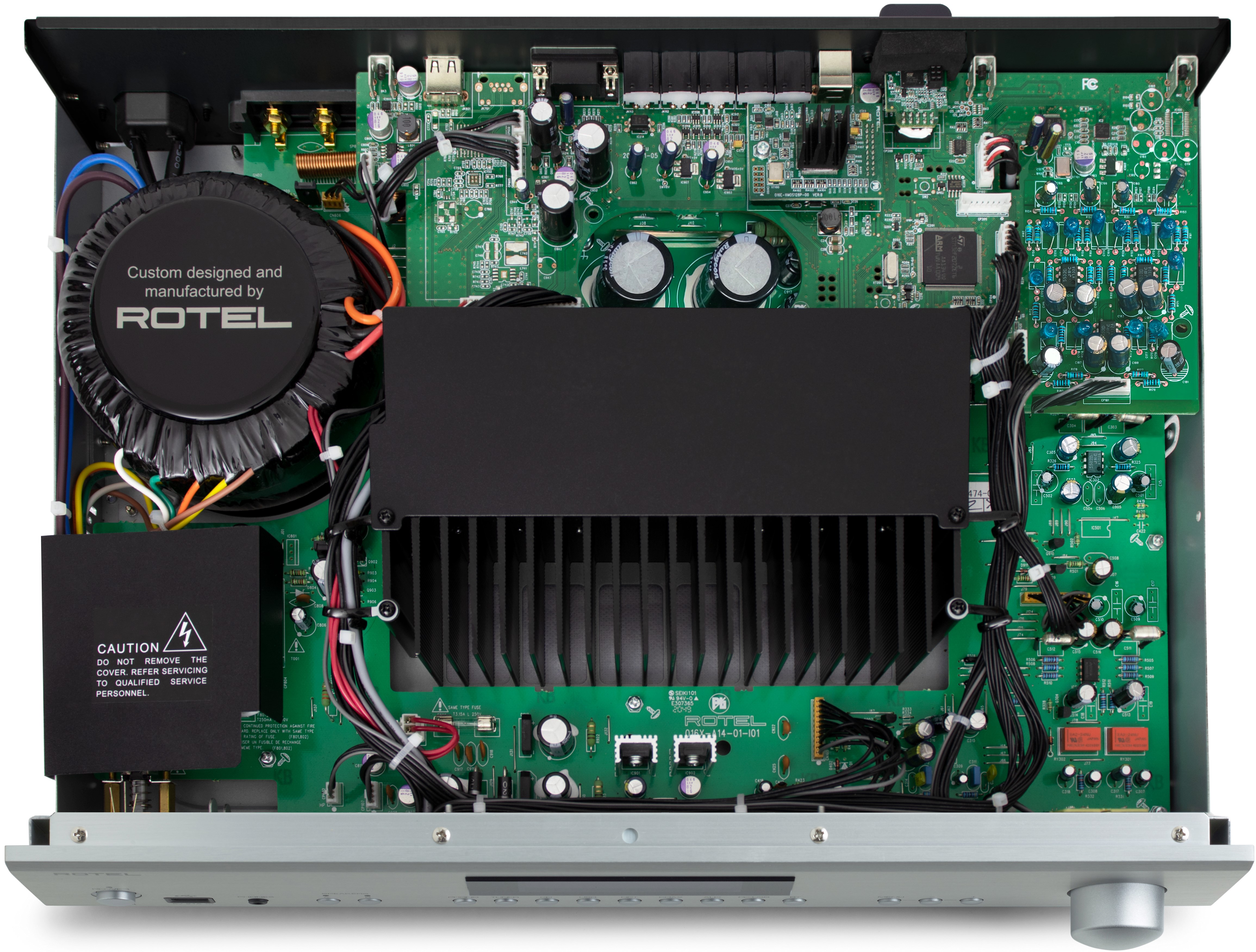 ROTEL A12MKII Stereo Integrated Amplifier (Black) - Image 3