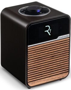 Ruark Audio R1 MK4 Deluxe Bluetooth/USB/FM Radio (Espresso)