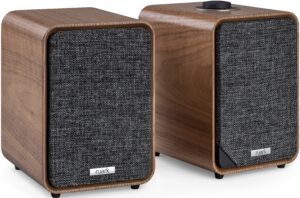 Ruark Audio MR1 Mk3 2-way Desktop Bluetooth Powered Speaker System (Walnut)