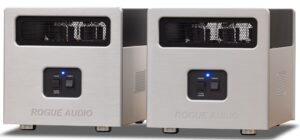 Rogue Audio M-250 Ultra Monoblock Amplifiers (Silver, PAIR)