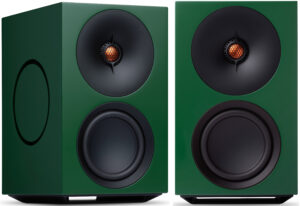 Cambridge Audio L/R M Compact Active Stereo Streaming Speakers (Green, PAIR)