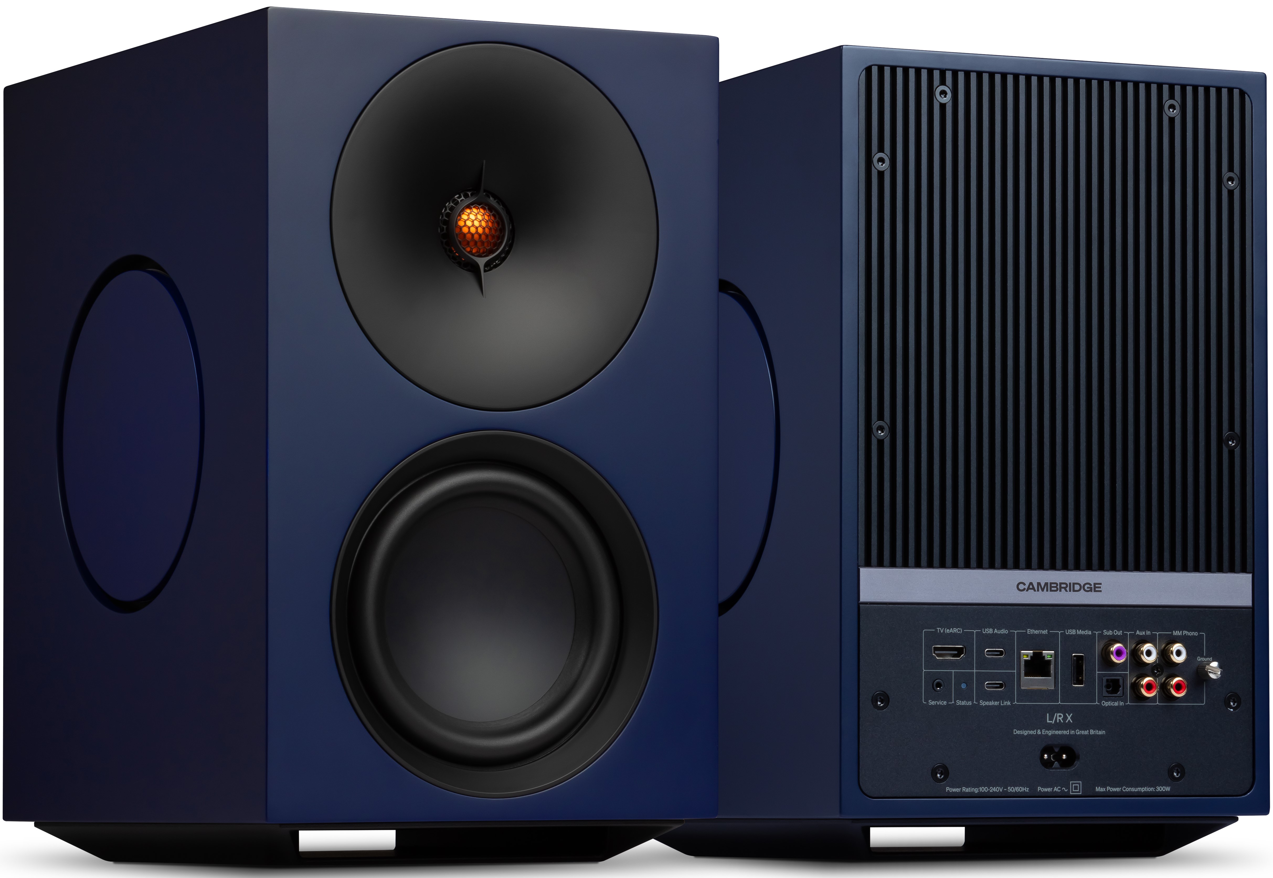 Cambridge Audio L/R X Advanced Active Stereo Streaming Speakers (Blue, PAIR) - Image 3