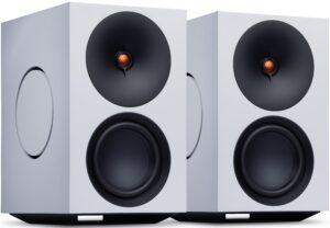 Cambridge Audio L/R X Advanced Active Stereo Streaming Speakers (White, PAIR)