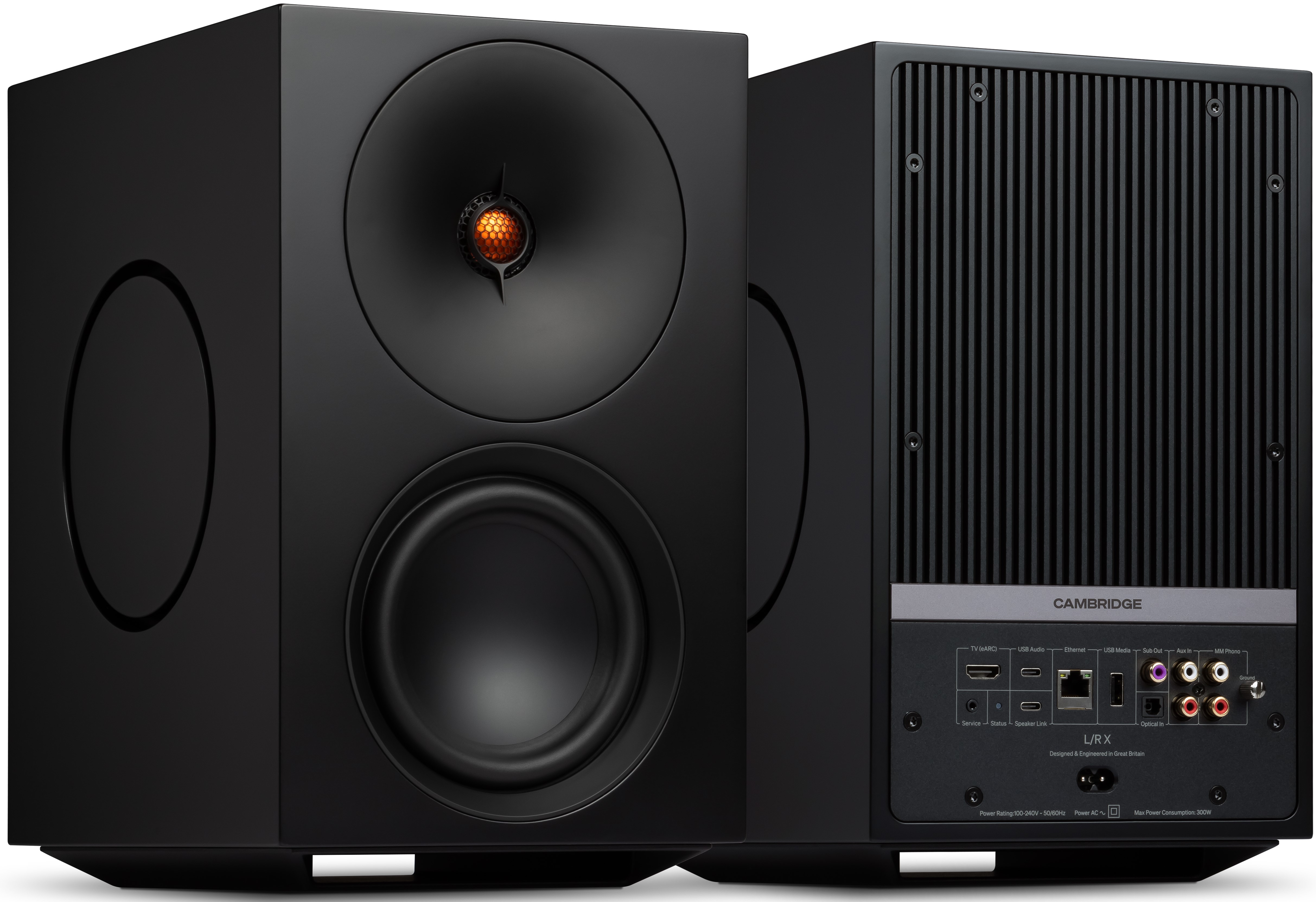 Cambridge Audio L/R X Advanced Active Stereo Streaming Speakers (Black, PAIR) - Image 3