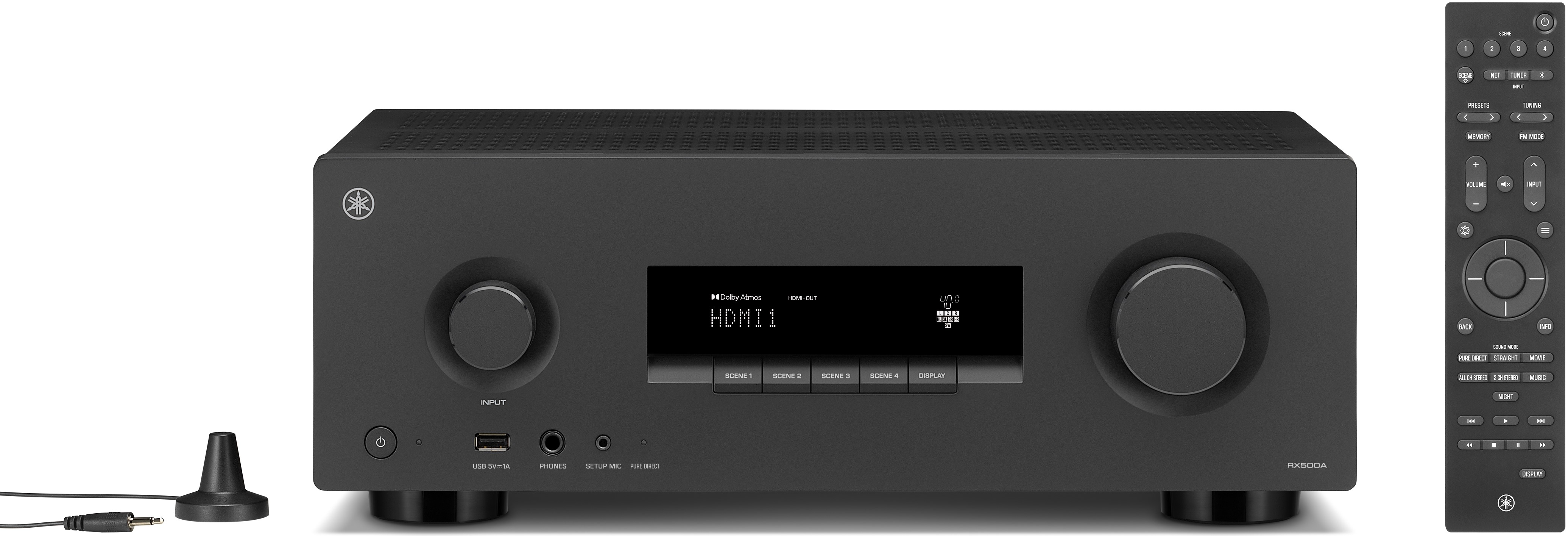Yamaha RX500A 7.2-Channel 8K Home Theater AV Receiver | Hi-Fi Heaven