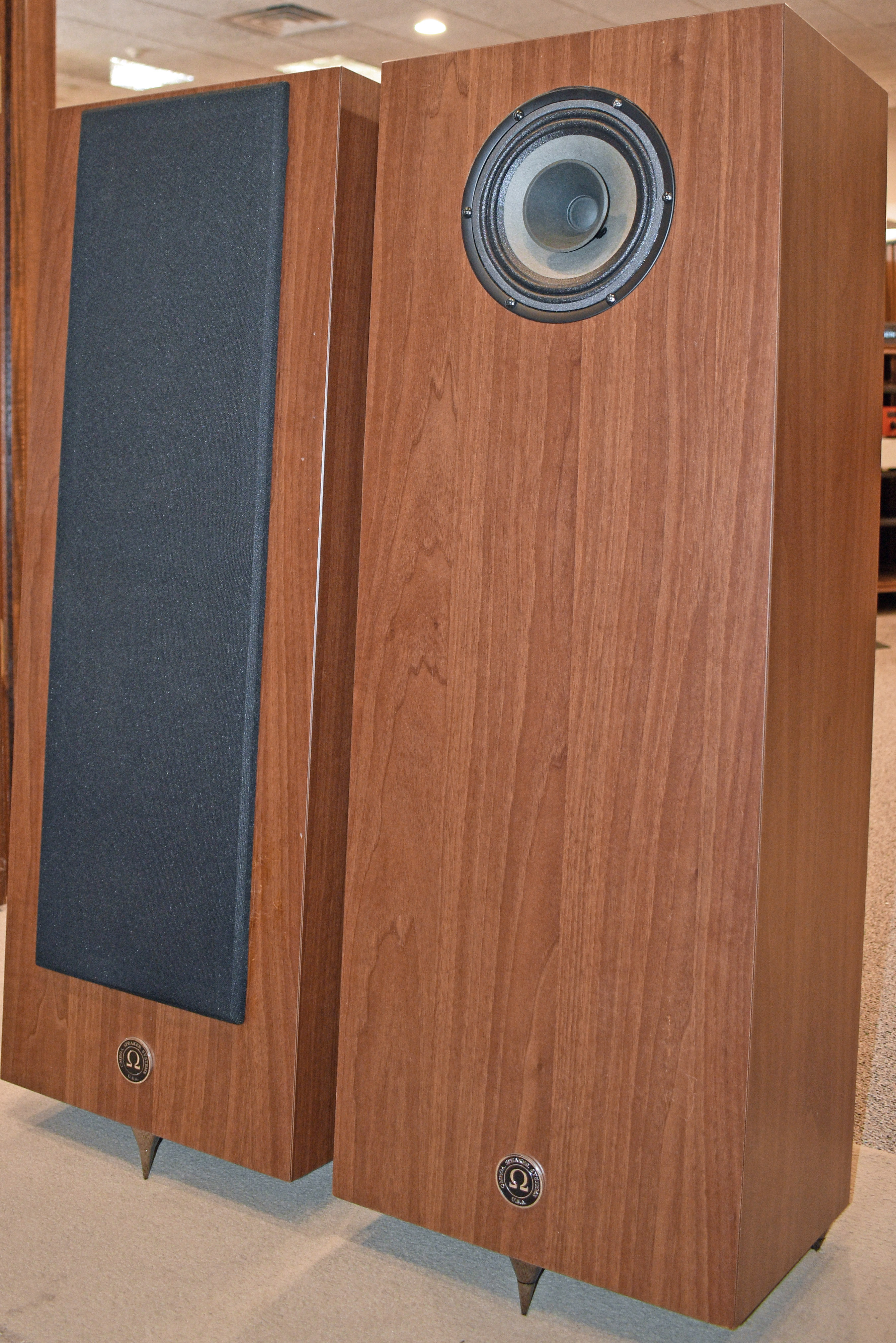 OMEGA Speaker Systems Super Alnico XRS Floorstanding Speakers