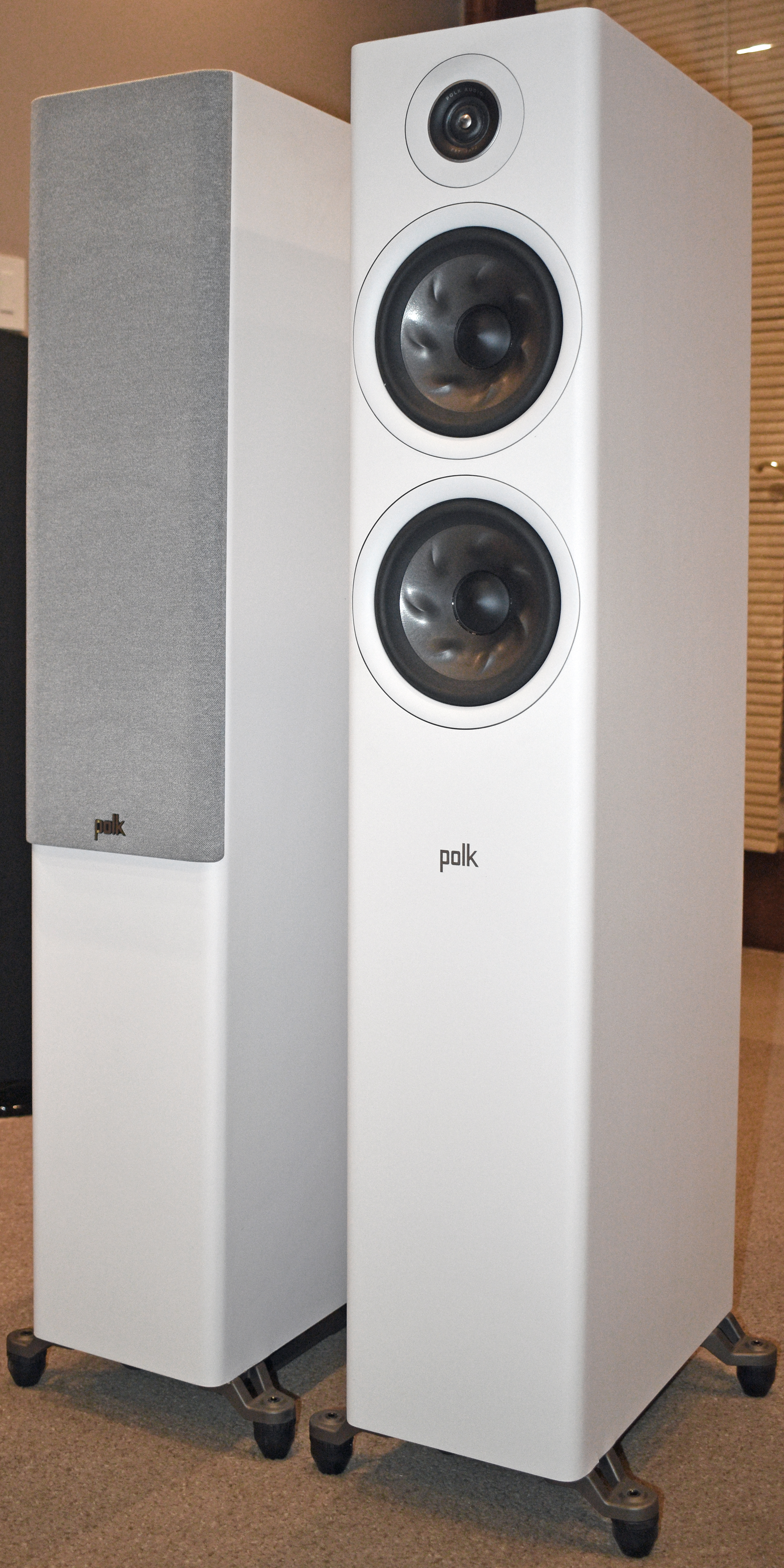 Polk Audio Reserve R600 White Floorstanding Speakers