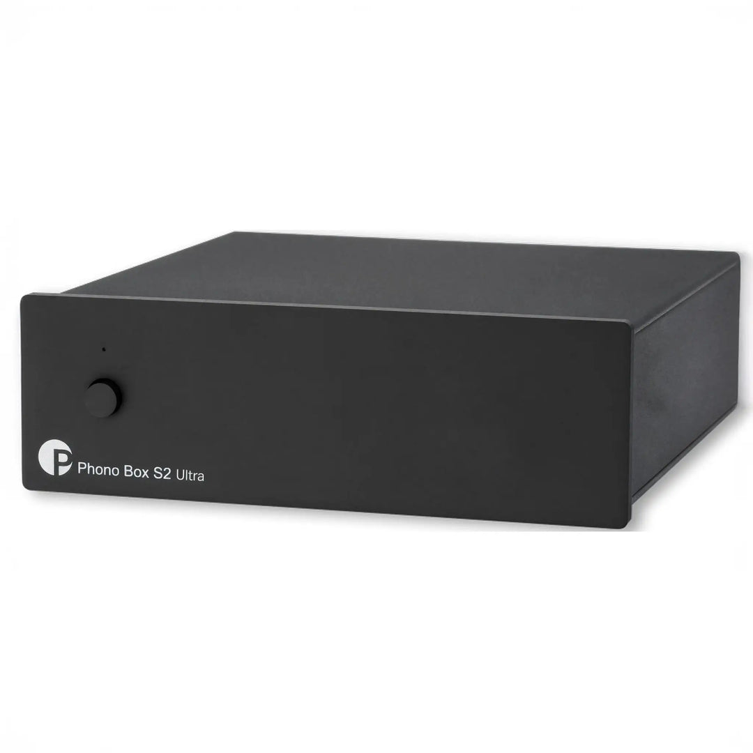 Pro-Ject Phono Box S2 Ultra Fully Discrete MM/MC Phono Preamp (Black)