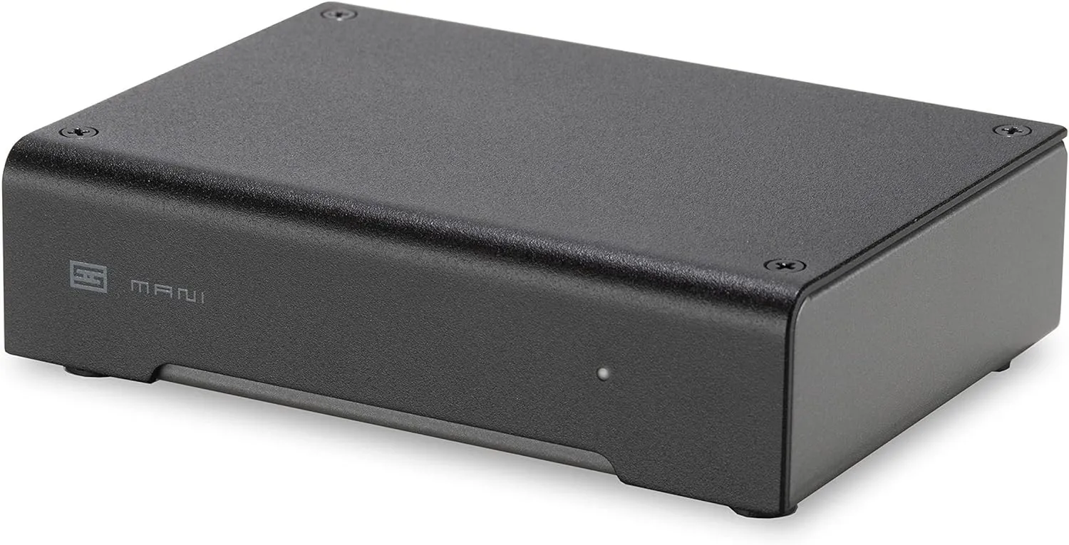 SCHIIT Audio MANI 2 adjustable-gain MC/MM Phono Preamp (Black), product image from Hifiheaven